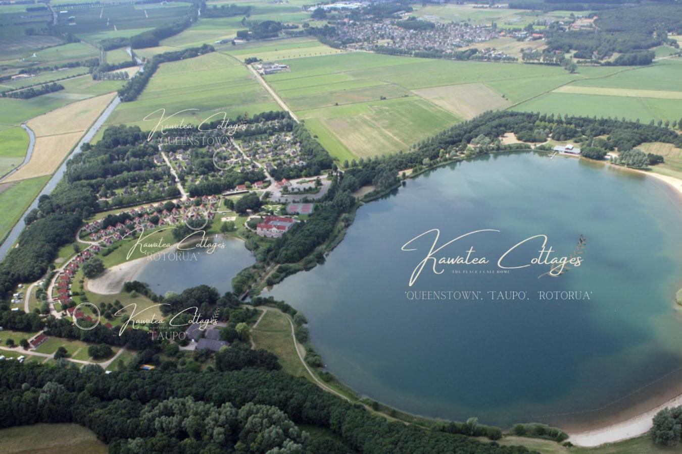 Forestview 'Queenstown' 6 Pers Very Child-Friendly By Kawatea Cottages (Adults Only) Ewijk ภายนอก รูปภาพ